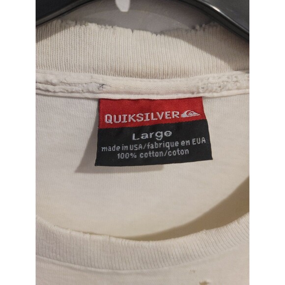 Vintage 90s Quiksilver Surfboards Tee Quiksilver Surf - Picture 6 of 8